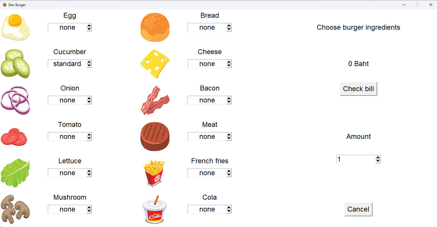 Burgur Restaurant System